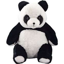 Peluche panda
 noir et blanc 21 cm