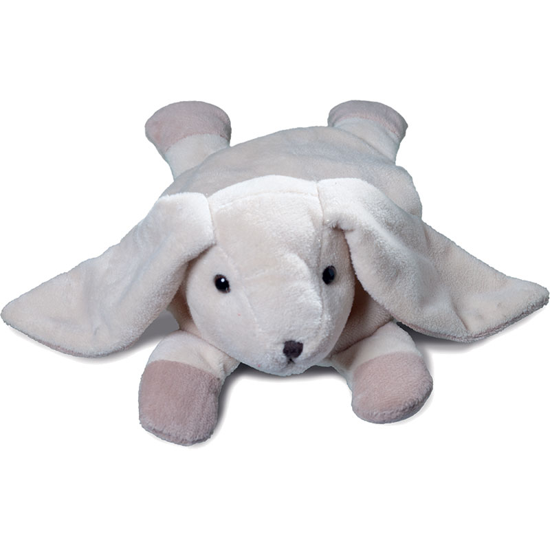 Peluche lapin
 blanc cassé 28 cm