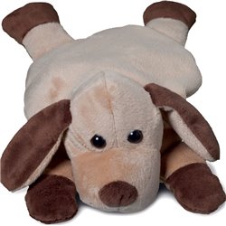 Peluche chien
 crème 28 cm