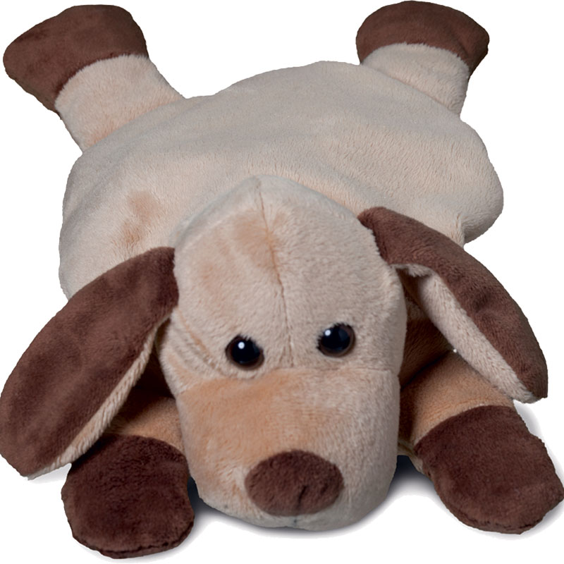 Peluche chien
 crème 28 cm