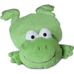 Peluche grenouille
 vert 28 cm