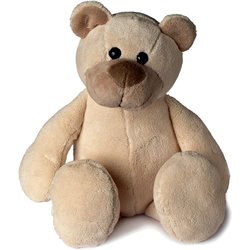 Peluche ours
 marron clair 29 cm