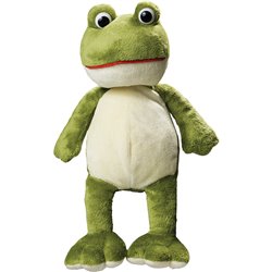 Peluche grenouille
 vert clair 21 cm