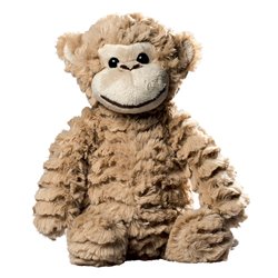 Peluche singe
 beige 30 cm