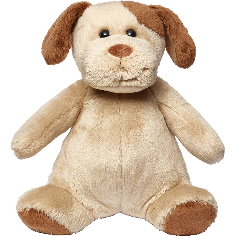 Peluche chien
 brun 25 cm