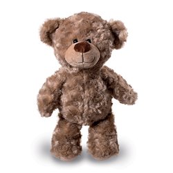 Peluche ours
 marron clair 35 cm