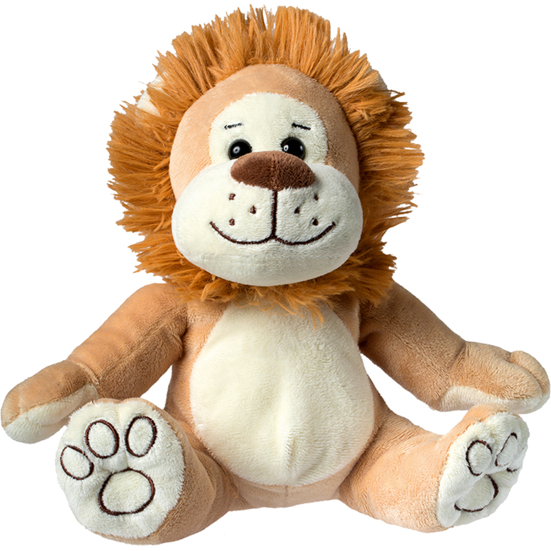 Peluche lion
 marron clair 20 cm