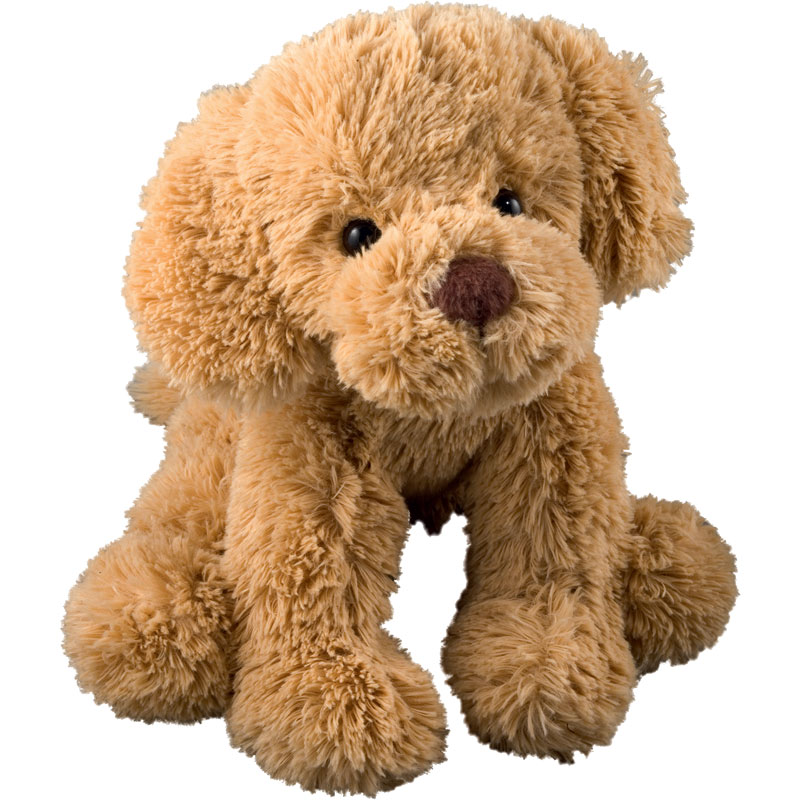 Peluche chien
 marron 24 cm