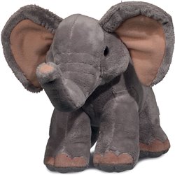 Peluche éléphant gris 13 cm