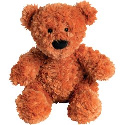 Peluche ours
 marron clair 22 cm