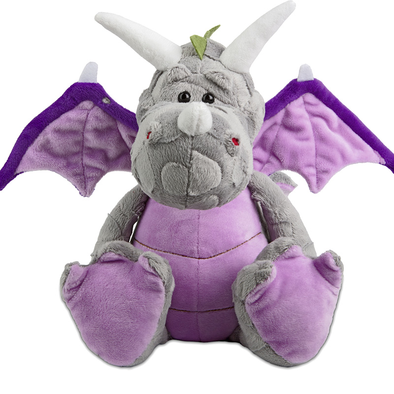 Peluche dragon
 multicolore 19 cm