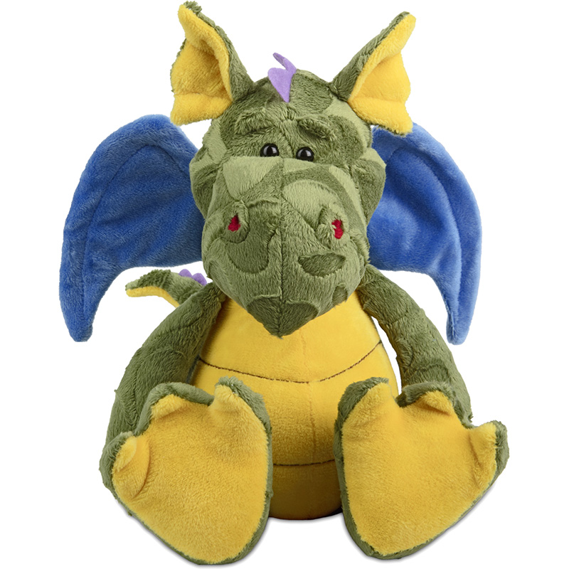 Peluche dragon
 multicolore 19 cm