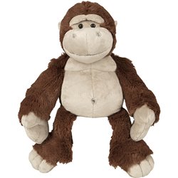 Peluche Gorille
 brun 19 cm