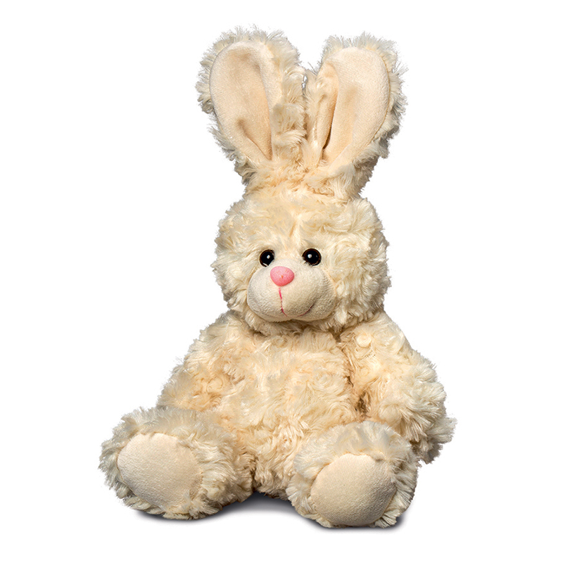 Peluche lapin
 crème 30 cm