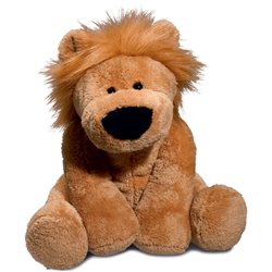 Peluche lion
 marron doré 30 cm