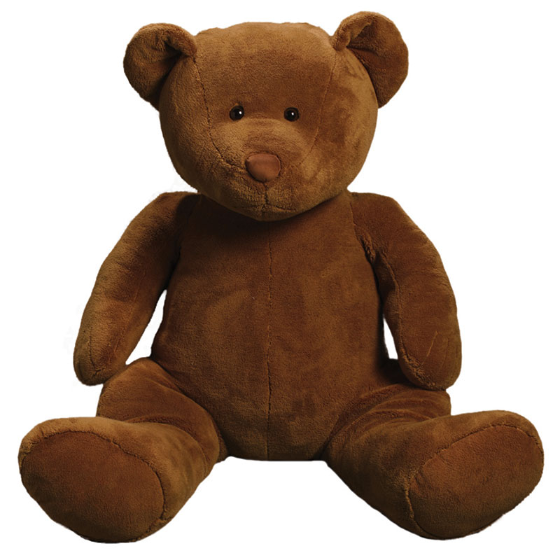 Peluche ours marron 110 cm