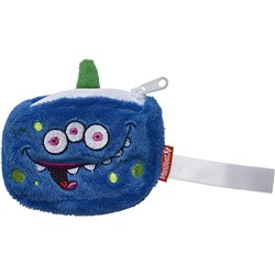 Peluche Porte Monnaie monstre bleu 10 cm