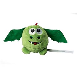 Peluche dragon
 vert 7 cm