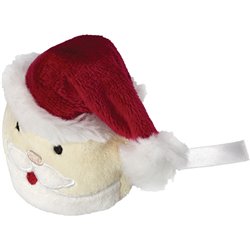 Peluche Pere noel
 blanc et rouge 7 cm