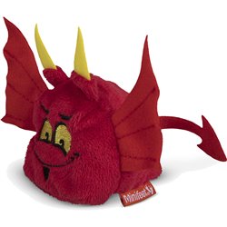 Peluche diable
 rouge 7 cm