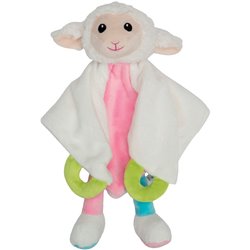 Peluche mouton
 multicolore 28 cm