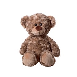 Peluche ours
 marron clair 35 cm