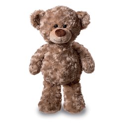 Peluche ours
 marron clair 45 cm