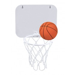 panier de basket de porte personnalisable blanc