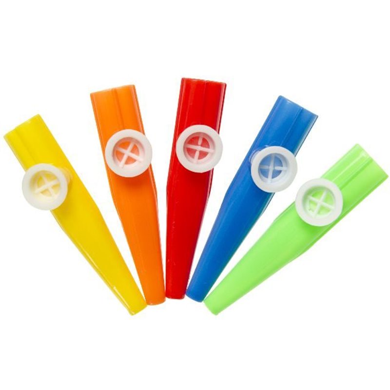 Sifflet Kazoo plastique 11 cm