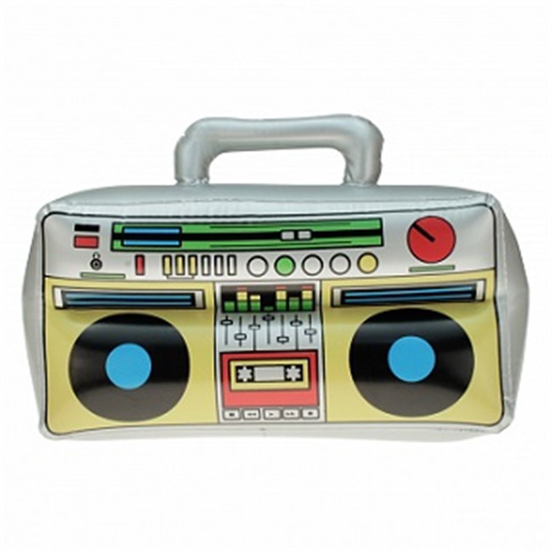 Poste de radio gonflable 'Ghetto Blaster'