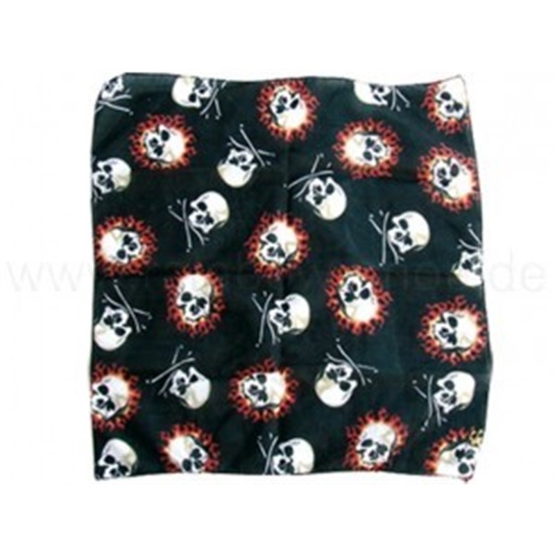 Bandana à Motif Petits Crânes Pirates