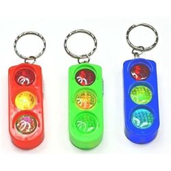 Porte Clefs Feux Tricolores Lumineux