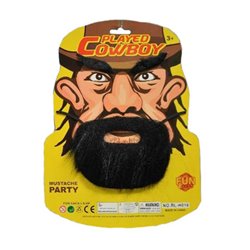 Fausse Barbe et Sourcils de Cowboy