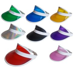 Casquette à Visière Solaire de Couleurs Différentes