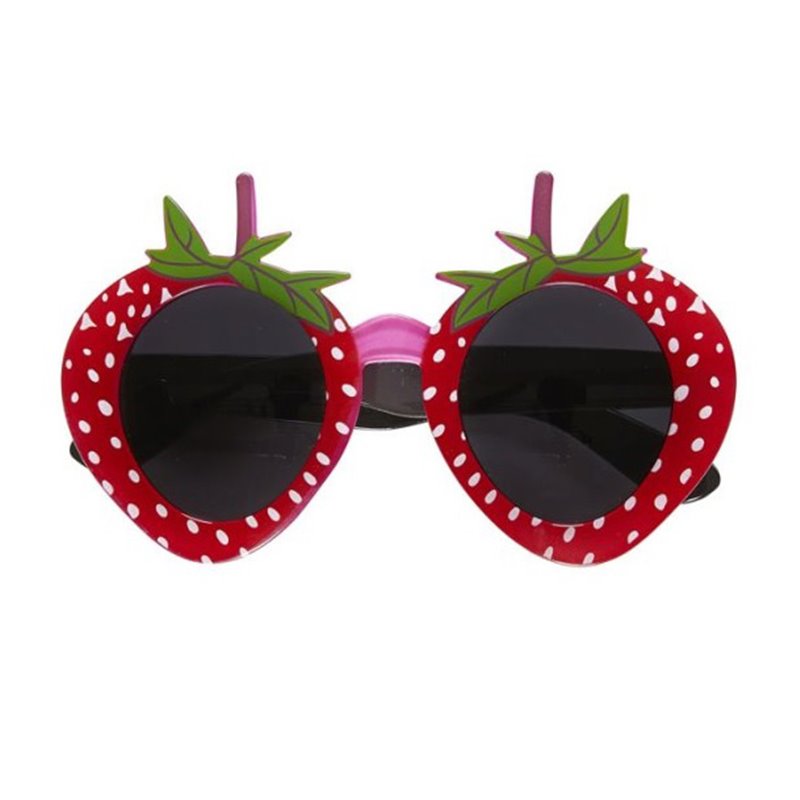 Lunettes Festive avec un Design Gag Fraise