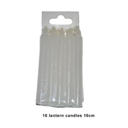 Lot de 10 Bougies pour Lampions