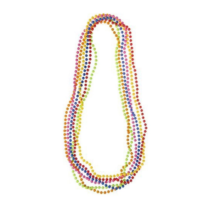 Lot de 6 Colliers Mardi Gras Mix