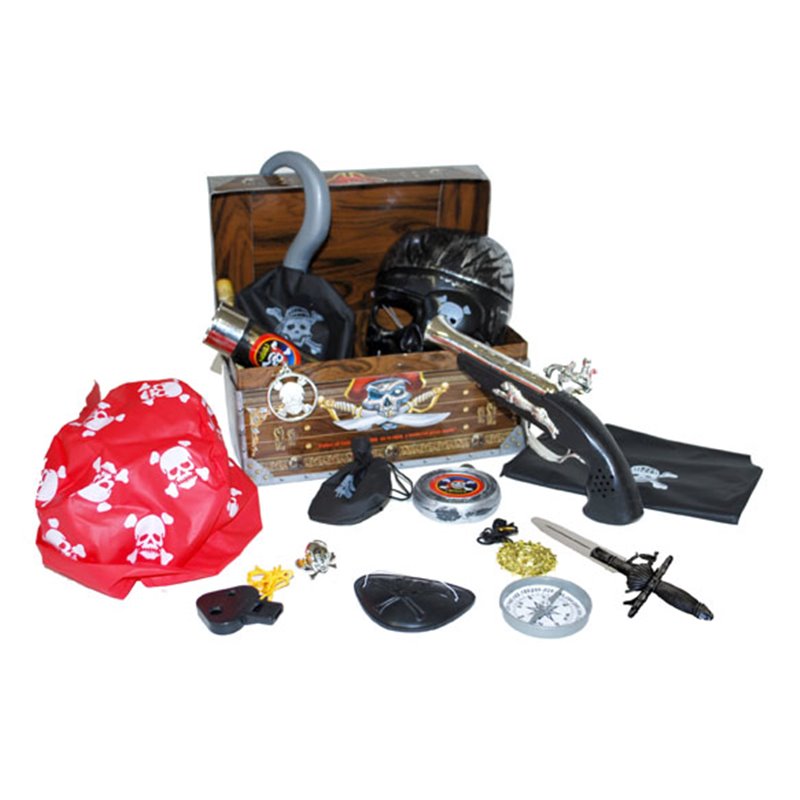 Coffret Accessoire de Pirate 15 pièces