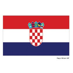 Drapeau Croatie de Grande Taille
