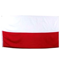 Drapeau Pologne de Taille 90 x 150 cm