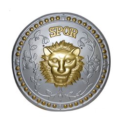 Bouclier Rond SPQR Lion