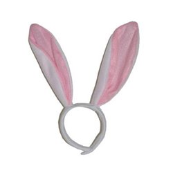Serre-Tête Rose Oreilles de Lapin Bugs Bunny