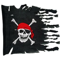 Drapeau de Pirate 100% Coton