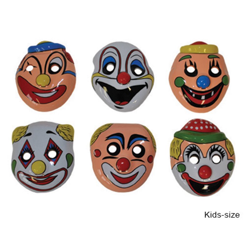 Masque Coque Clown pour Enfant Mix II