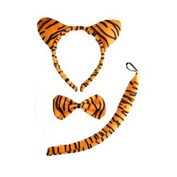 Set déguisement de tigre 3 pièces