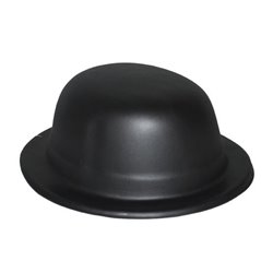 Chapeau melon en mousse EVA noir