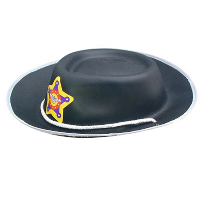 Chapeau de shérif en mousse enfant