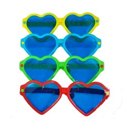 Lunettes jumbo coeur