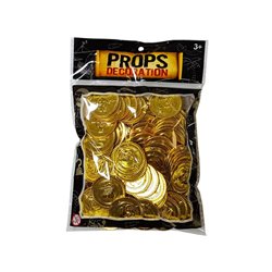 Lot de 100 pièces d'or pirate