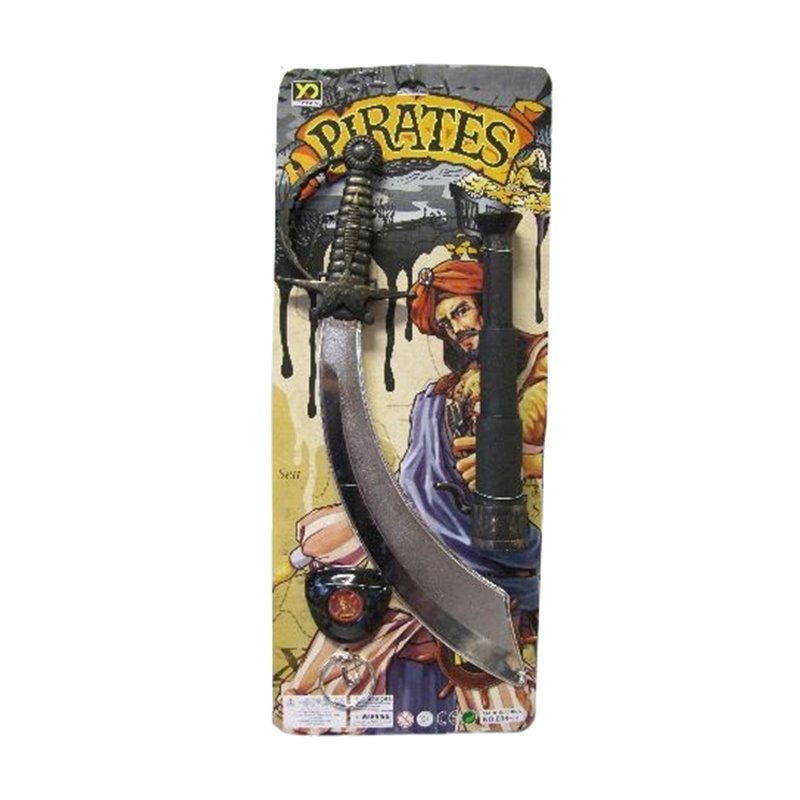 Set pirate sabre 3 accessoires